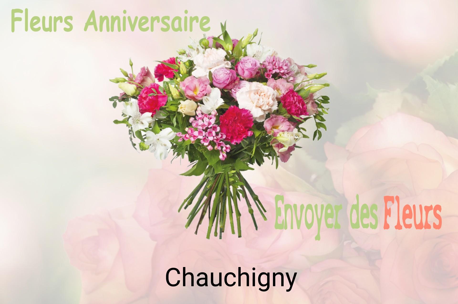 Bouquet de fleurs d’anniversaire livré à Chauchigny