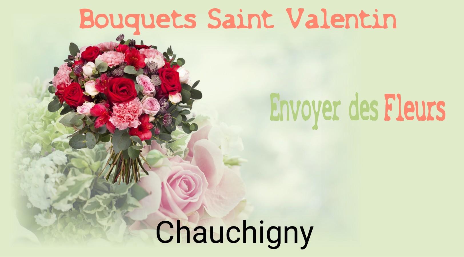 Roses de Saint-Valentin livrées à Chauchigny